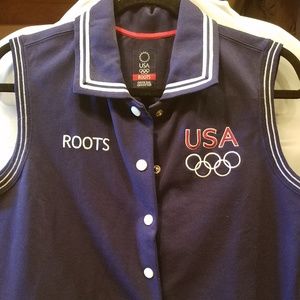 Roots USA Olympic Vintage Vest